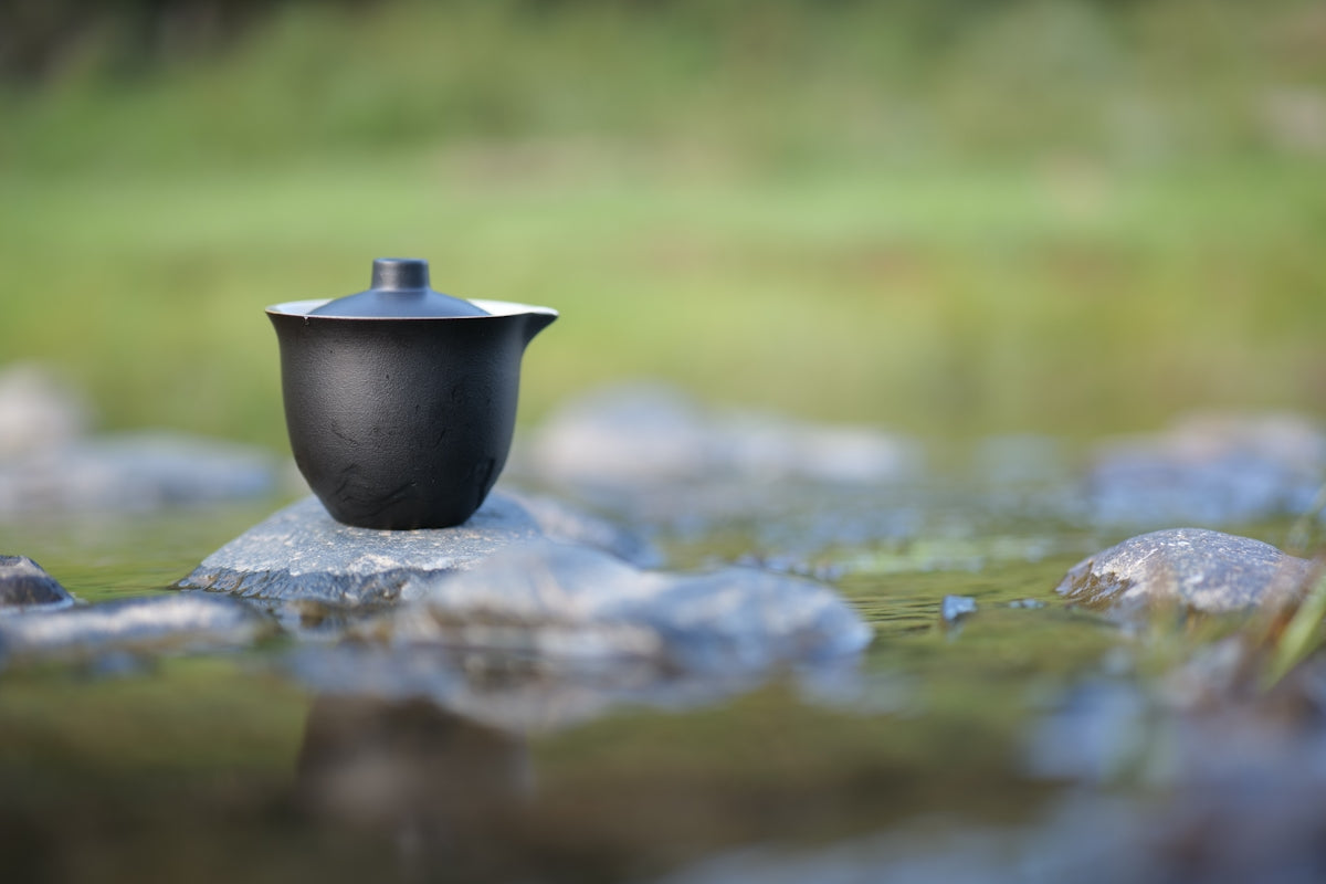 Oil Spot Tenmoku Tea Set – Exquisite Handmade Experience